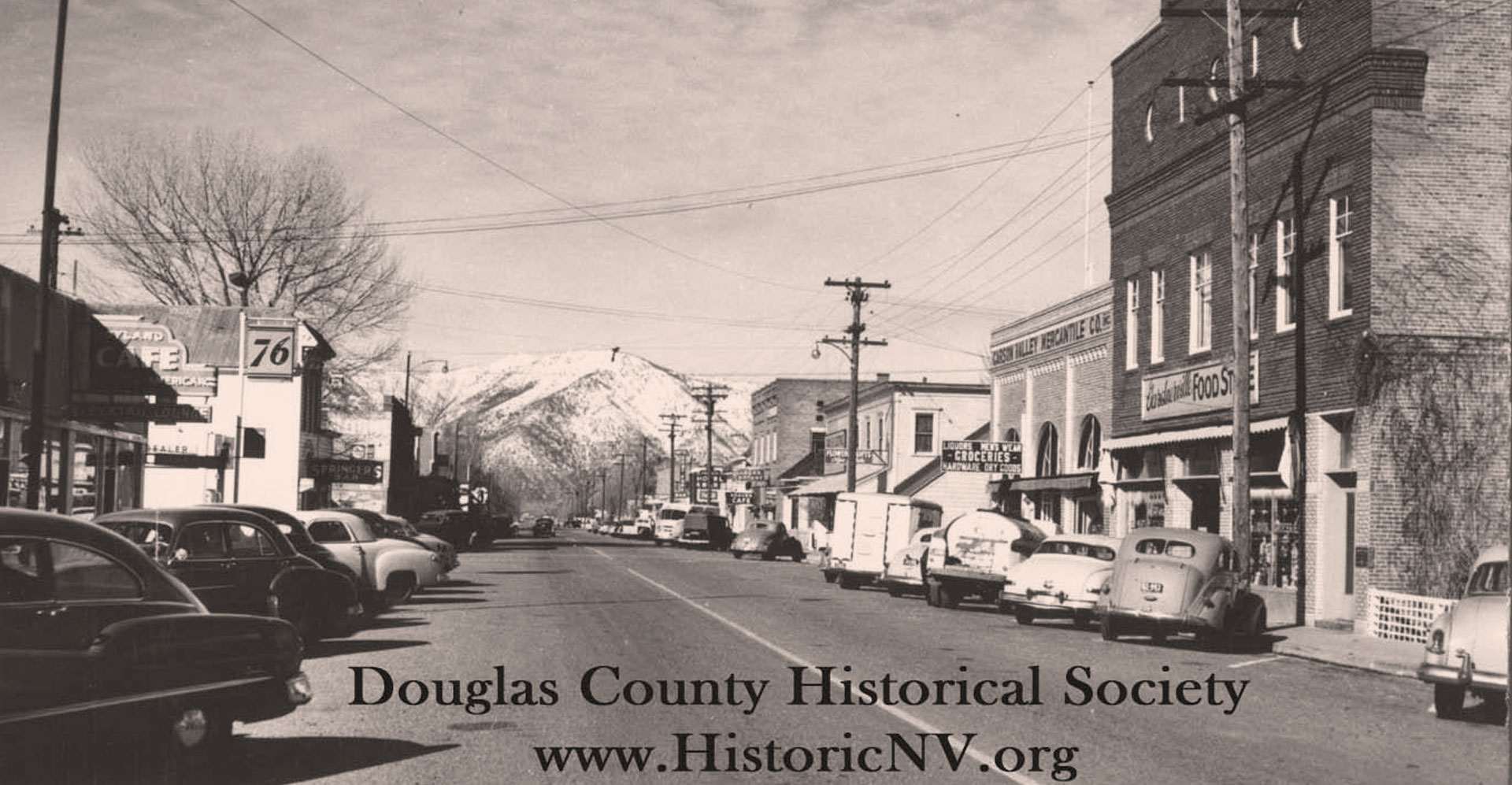 historic gardnerville streetscape