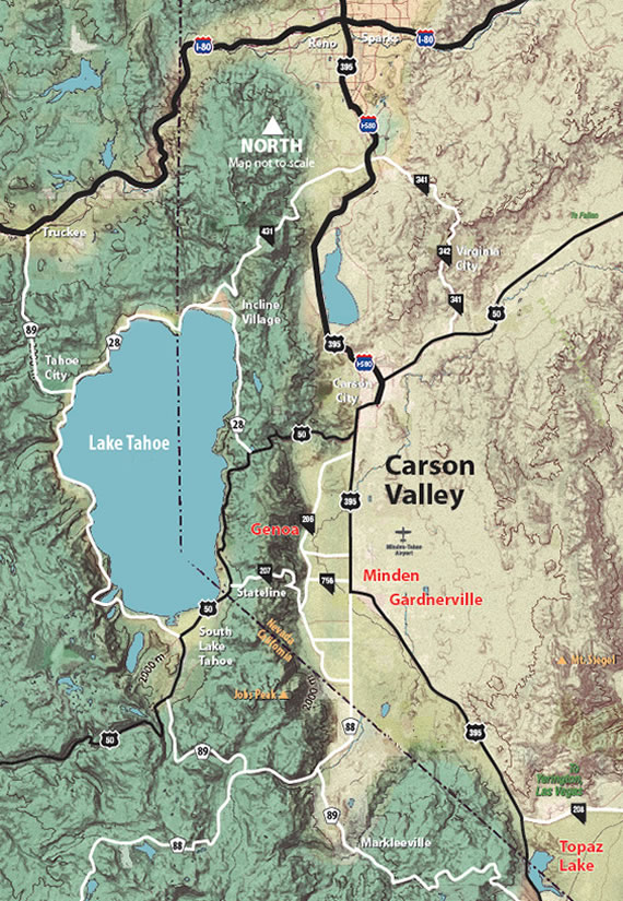 tri lakes to fort carson map