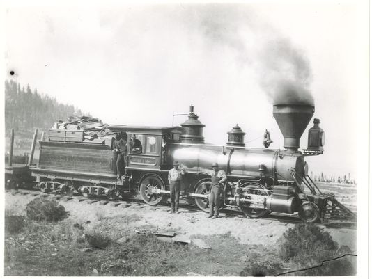 The Glenbrook - one of Lake Tahoe Railroad's three famous engines.