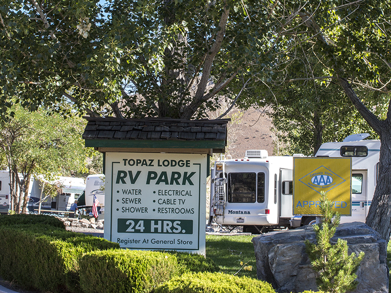 Topaz RV Park - Carson Valley, Nevada | Genoa, Gardnerville, Minden