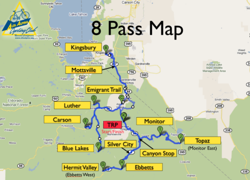 Alta Alpina 2018 Route