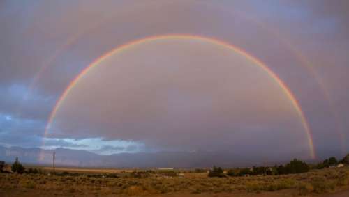 Carson Valley rainbow