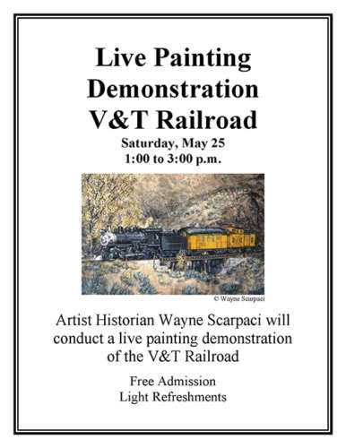Live Painting Poster