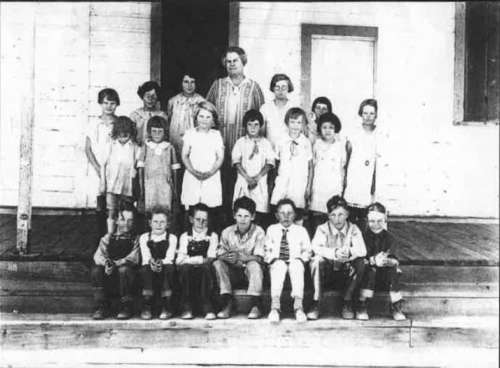 Pupils at the Mottsville school
