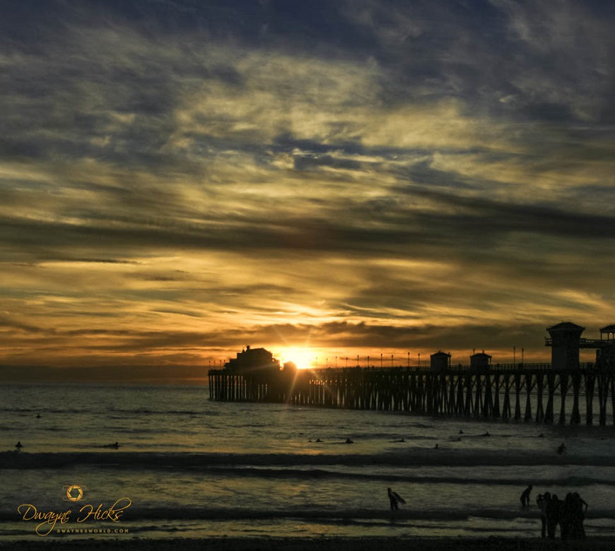 oceanside pier sunset