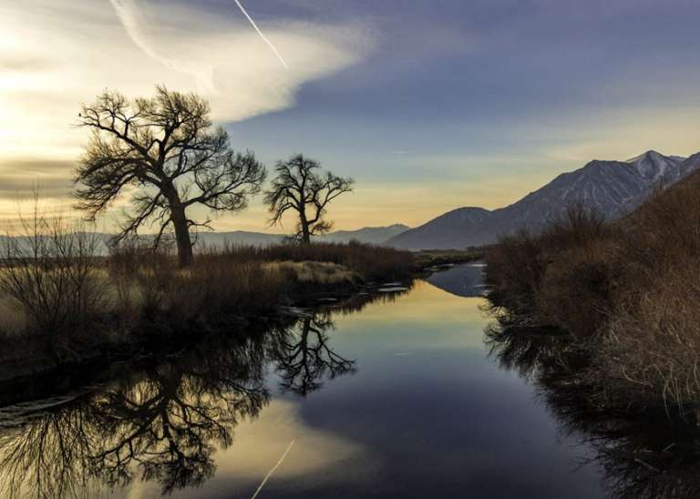 Carson valley reflection