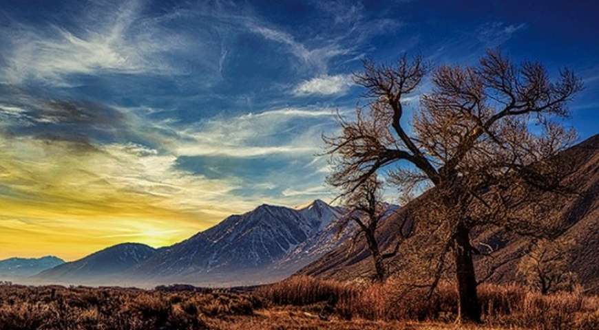 “On a Beautiful Evening by the Sierra”