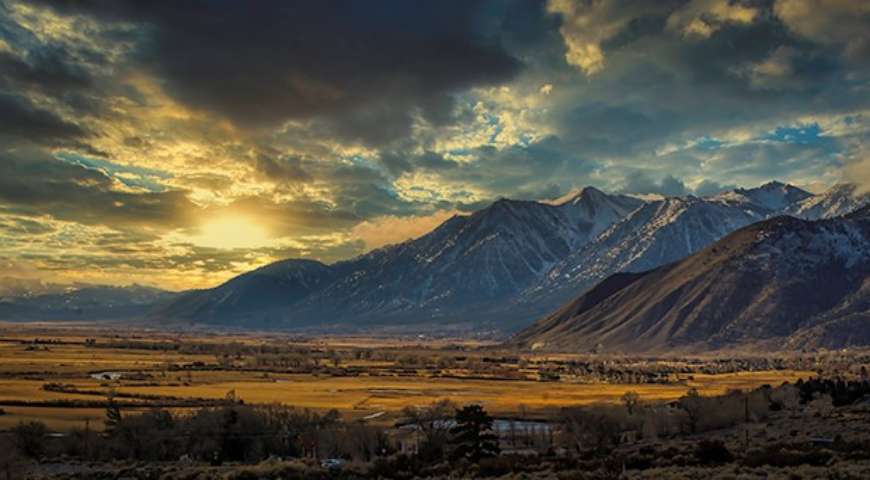 “Spring Evening at Carson Valley”