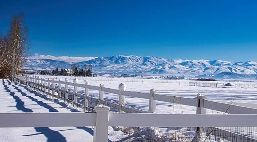 “Snow over Gardnerville”