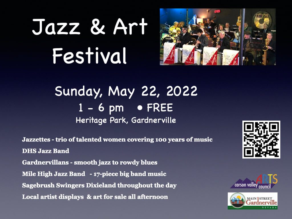 Jazz & Art Festival Carson Valley, Nevada Genoa, Gardnerville
