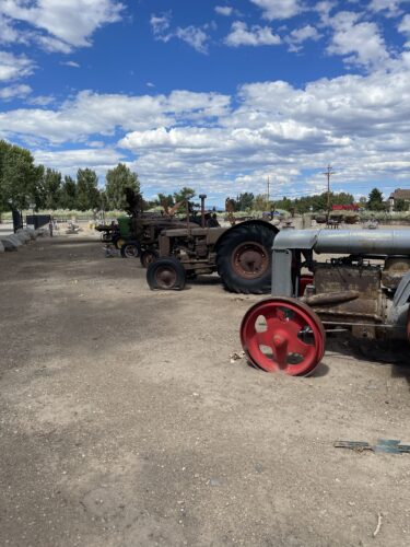 The old locals tractors