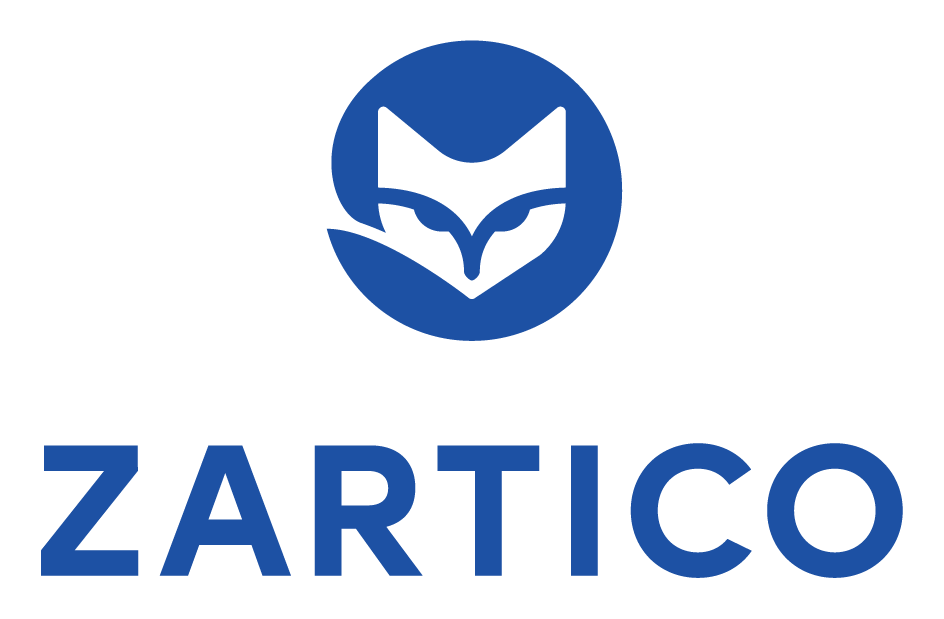 Zartico Logo - Stacked - Arctic