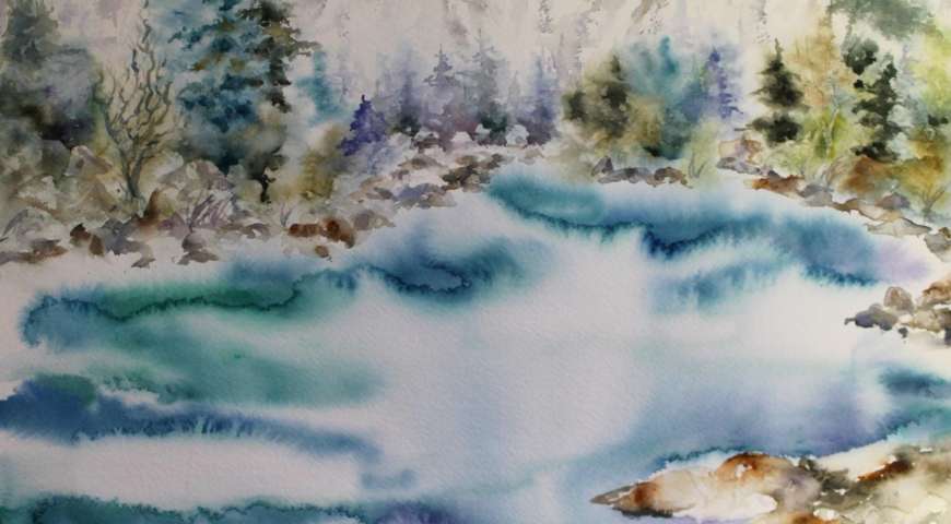 Merced river high country wc
